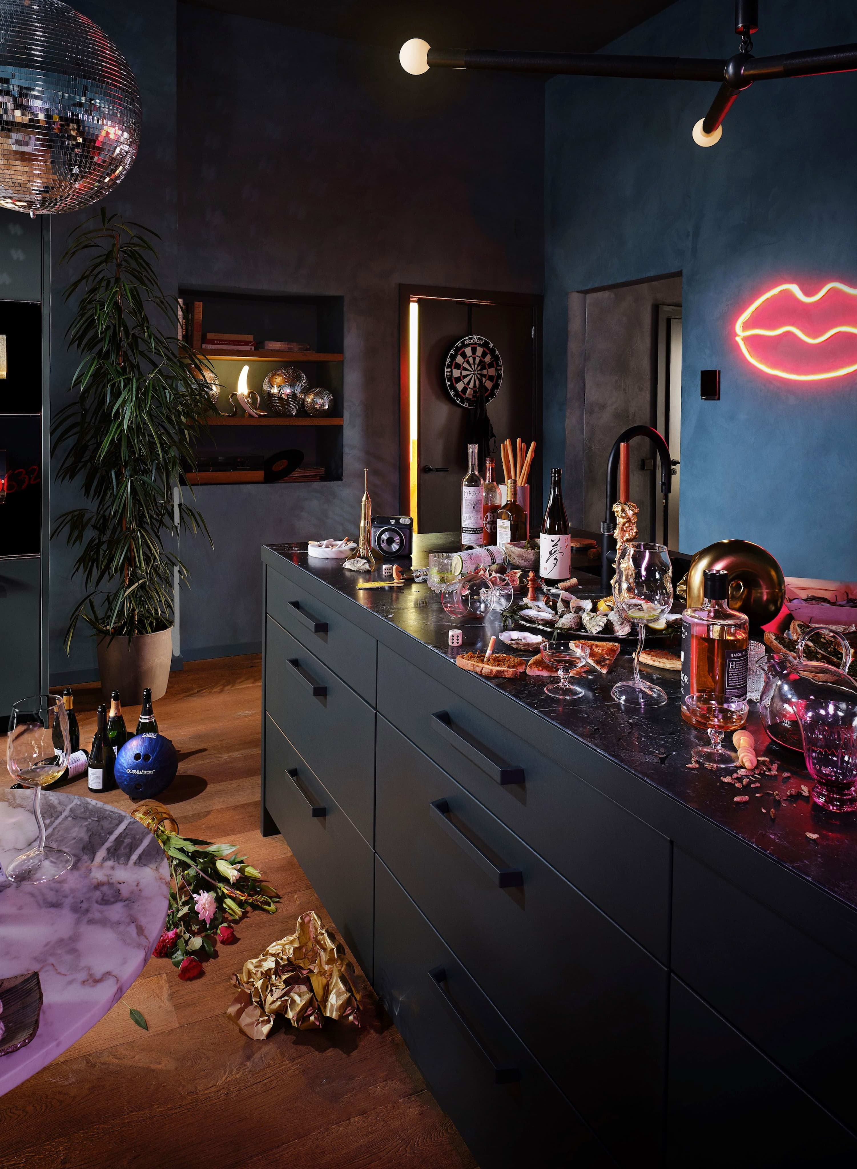 Beautiful shot of a kitchen